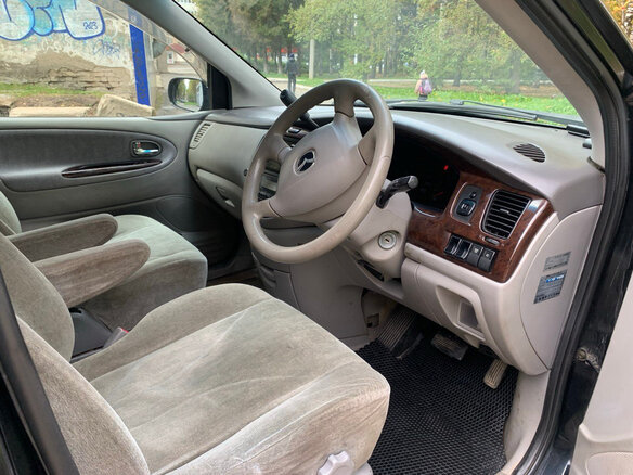 2001 Mazda MPV II (LW), чёрный, 475000 рублей - вид 5