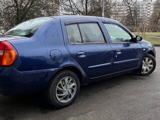 2007 Renault Symbol I Рестайлинг 2, синий, 199000 рублей, вид 4