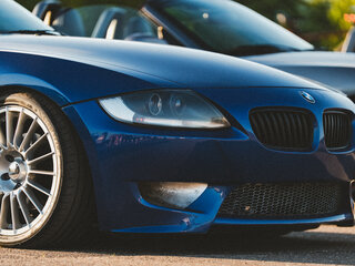 2007 BMW Z4 I (E85/E86) Рестайлинг, синий, 3500000 рублей, вид 4