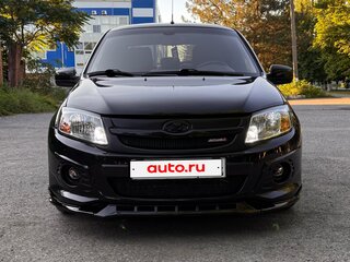 2015 Lada (ВАЗ) Granta Sport I, чёрный, 690000 рублей, вид 5