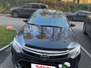2017 Toyota Camry VII (XV50) Рестайлинг 2, чёрный, 2200000 рублей, вид 2
