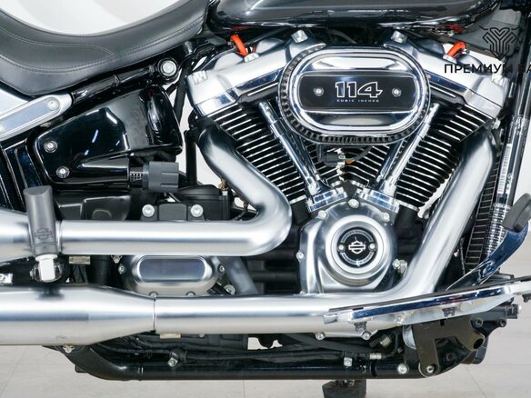 2017 Harley-Davidson Fat Boy, чёрный, 1847000 рублей - вид 9