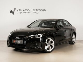 2021 Audi A4 40 TFSI V (B9) Рестайлинг, чёрный, 3429500 рублей, вид 1
