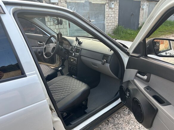 2012 Lada (ВАЗ) Priora I, белый, 425000 рублей - вид 7