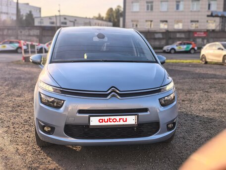 2014 Citroen C4 Picasso Grand II, голубой, 750000 рублей, вид 2