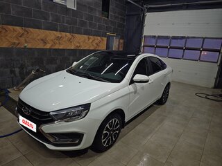 2023 Lada (ВАЗ) Vesta I Рестайлинг (NG), белый, 1350000 рублей, вид 2