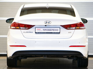 2018 Hyundai Elantra VI (AD), белый, 1614000 рублей, вид 5