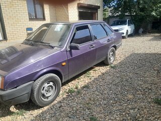 2002 Lada (ВАЗ) 21099, фиолетовый, 200000 рублей, вид 2