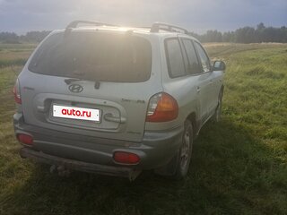 2002 Hyundai Santa Fe I, серебристый, 370000 рублей, вид 4