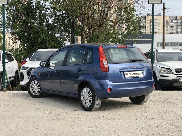 2006 Ford Fiesta Mk5, синий - вид 8