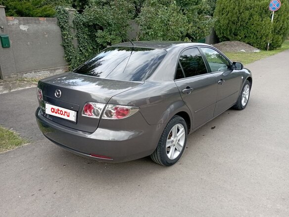 2005 Mazda 6 I (GG) Рестайлинг, серый, 450000 рублей - вид 4