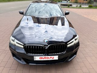 2021 BMW 5 серии 520i VII (G30/G31/G38) Рестайлинг, синий, 4300000 рублей, вид 3
