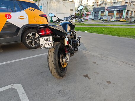 2001 Honda CB 400 Super Four, чёрный, 290000 рублей, вид 5