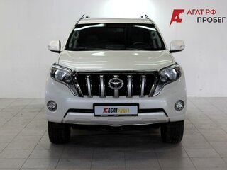 2016 Toyota Land Cruiser Prado 150 Series Рестайлинг 1, белый, 3800000 рублей, вид 2