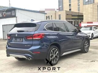 2021 BMW X1 18i sDrive II (F48) Рестайлинг, синий, 2790000 рублей, вид 4