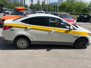 2016 Hyundai Solaris I Рестайлинг, белый, 380000 рублей, вид 3
