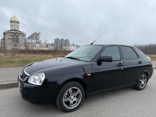 2013 Lada (ВАЗ) Priora I Рестайлинг, чёрный, 550000 рублей, вид 1