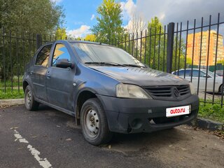 2006 Renault Logan I, серый, 125000 рублей, вид 2