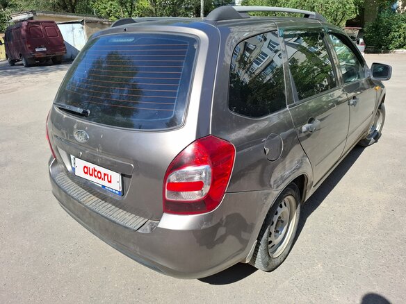 2013 Lada (ВАЗ) Kalina II, коричневый, 2500000 рублей - вид 3