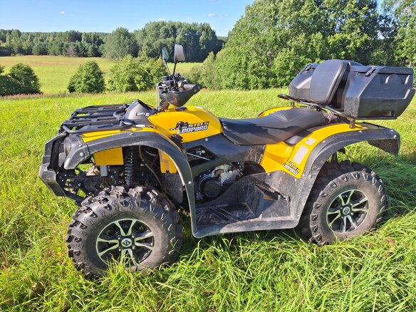 2021 Stels ATV-650YL Leopard, жёлтый, 525000 рублей - вид 7