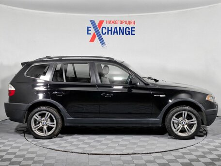 2005 BMW X3 30i I (E83), чёрный, 649000 рублей, вид 4