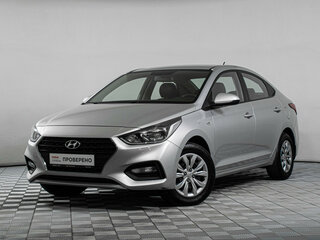 2018 Hyundai Solaris II, серебристый, 1039000 рублей, вид 1