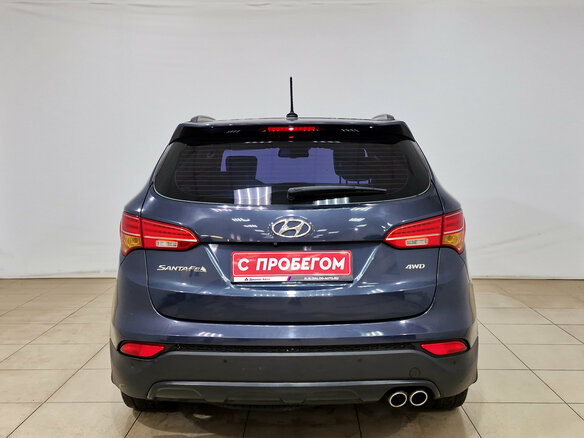 2012 Hyundai Santa Fe III, синий, 1665000 рублей - вид 4