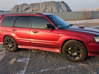 2002 Subaru Forester II, красный, 970000 рублей, вид 3