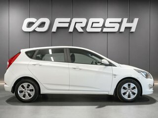 2016 Hyundai Solaris I Рестайлинг, белый, 1049000 рублей, вид 5