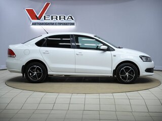 2012 Volkswagen Polo V, белый, 620000 рублей, вид 4