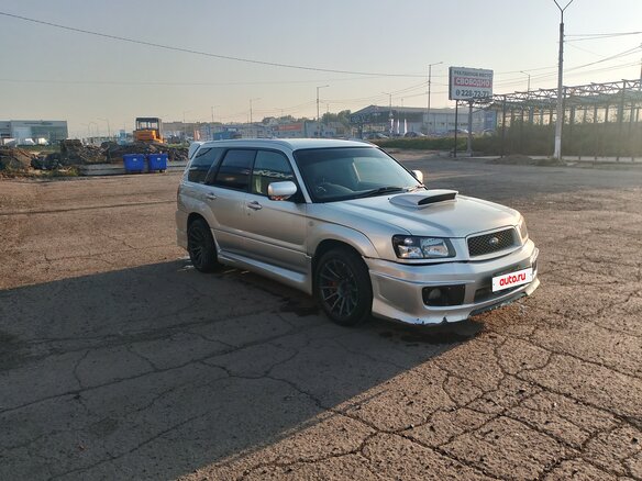 2003 Subaru Forester II, серебристый, 930000 рублей