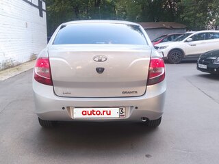 2014 Lada (ВАЗ) Granta I, серебристый, 455000 рублей, вид 3