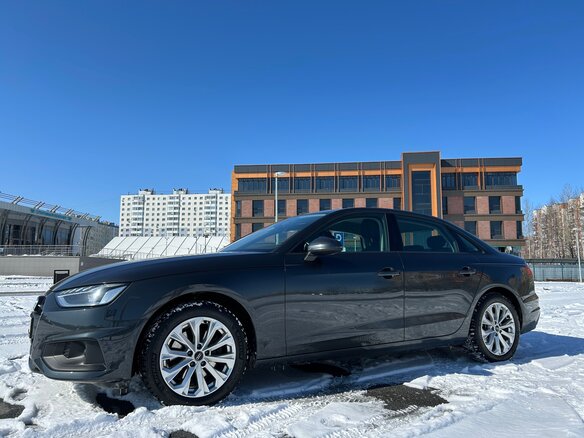 2021 Audi A4 35 TFSI V (B9) Рестайлинг, серый, 3550000 рублей - вид 8