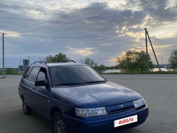 2001 Lada (ВАЗ) 2111, синий, 150000 рублей - вид 4