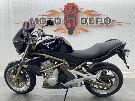2006 Kawasaki ER-6N, чёрный, 385000 рублей, вид 3