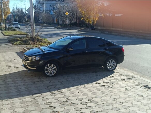 2021 Lada (ВАЗ) Vesta I, чёрный, 1300000 рублей - вид 13