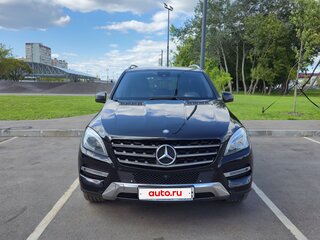 2014 Mercedes-Benz M-Класс 350 CDI III (W166), чёрный, 3250000 рублей, вид 2