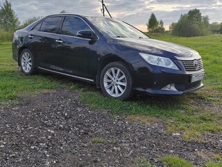2013 Toyota Camry VII (XV50), чёрный, 1550000 рублей, вид 2