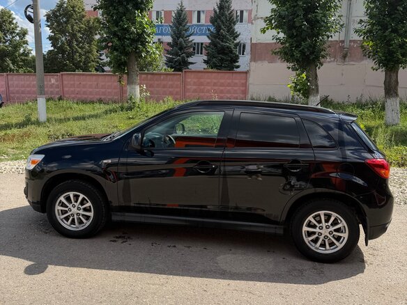 2013 Mitsubishi ASX I Рестайлинг, чёрный, 850000 рублей - вид 5