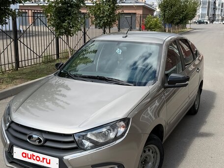 2021 Lada (ВАЗ) Granta I Рестайлинг, серый, 620000 рублей, вид 1