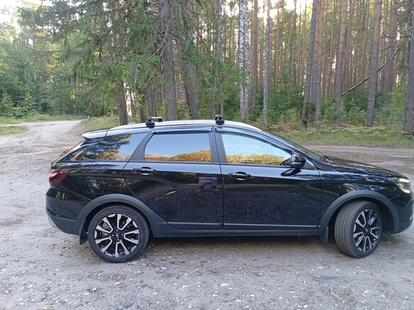 2024 Lada (ВАЗ) Vesta SW I Рестайлинг (NG), чёрный, 1600000 рублей - вид 1