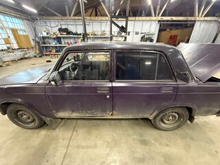 2009 Lada (ВАЗ) 2107, фиолетовый, 135000 рублей, вид 4