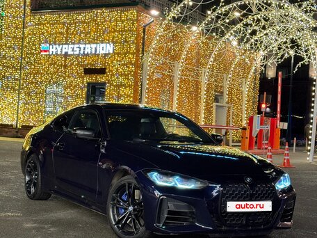 2021 BMW 4 серии M440i xDrive G22, G23, G26, синий, 6190000 рублей, вид 2