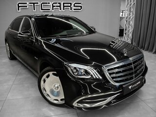 2017 Mercedes-Benz Maybach S-Класс 450 I (X222) Рестайлинг, чёрный, 7244000 рублей, вид 3