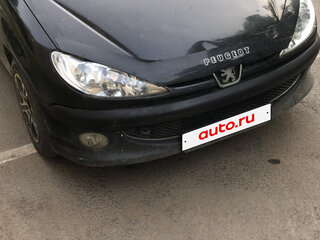 2007 Peugeot 206, чёрный, 300000 рублей, вид 1