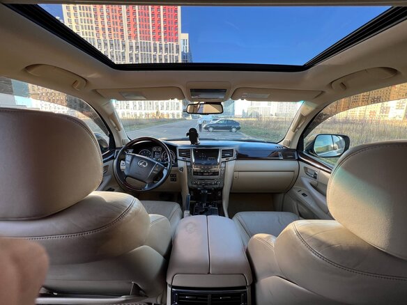 2008 Lexus LX 570 III, чёрный, 3590000 рублей - вид 14