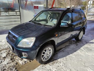 2008 Chery Tiggo (T11) I, зелёный, 500000 рублей, вид 1