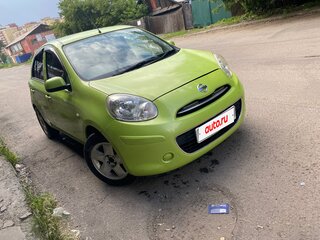 2012 Nissan March IV (K13), зелёный, 480000 рублей, вид 2