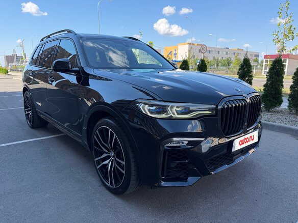 2021 BMW X7 30d I (G07), чёрный, 7800000 рублей