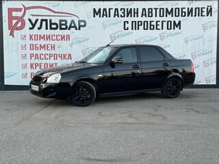 2012 Lada (ВАЗ) Priora I, чёрный, 400000 рублей, вид 3